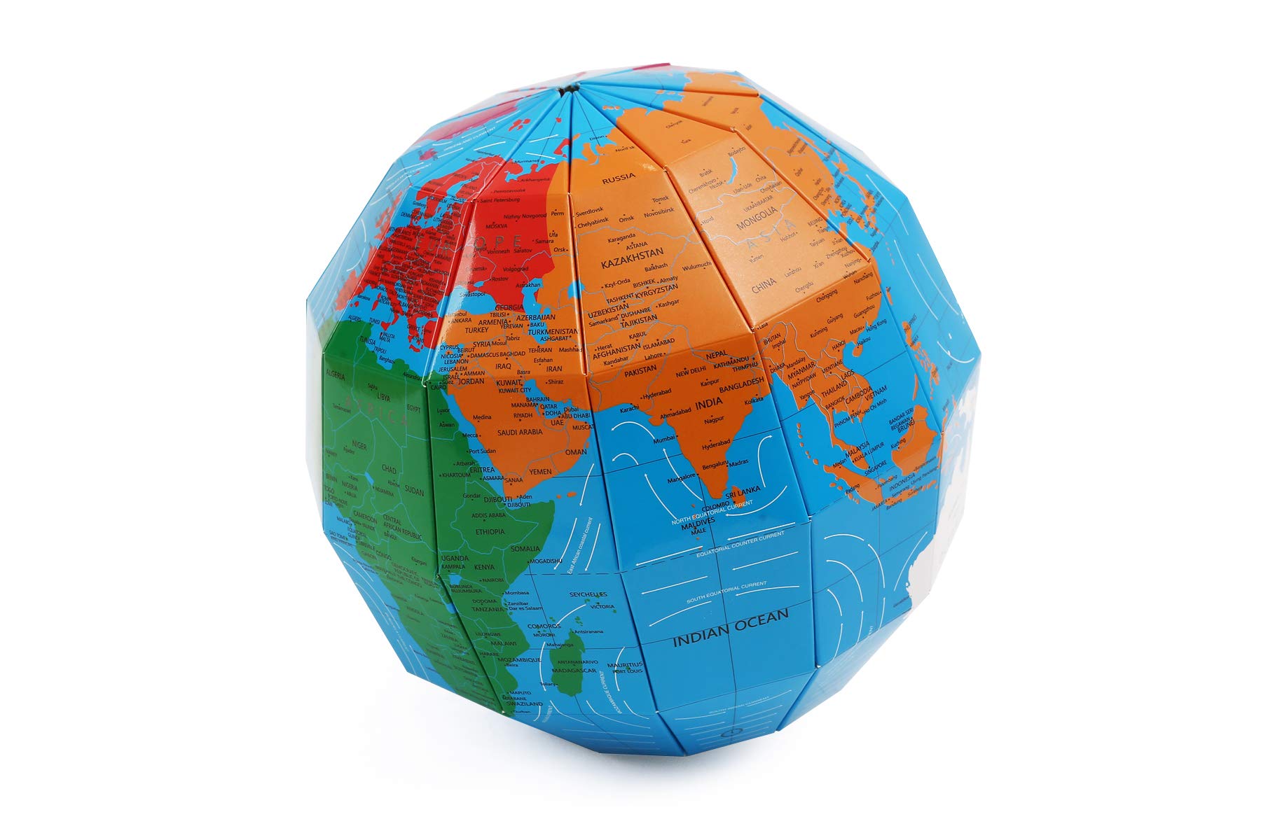 Amazon.co.jp: DIYペーパー・ワールド・地球儀 globe tellurion : おもちゃ